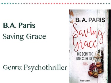 rezensionen__0036_B.A. Paris Saving Grace Genre_ Psychothiller